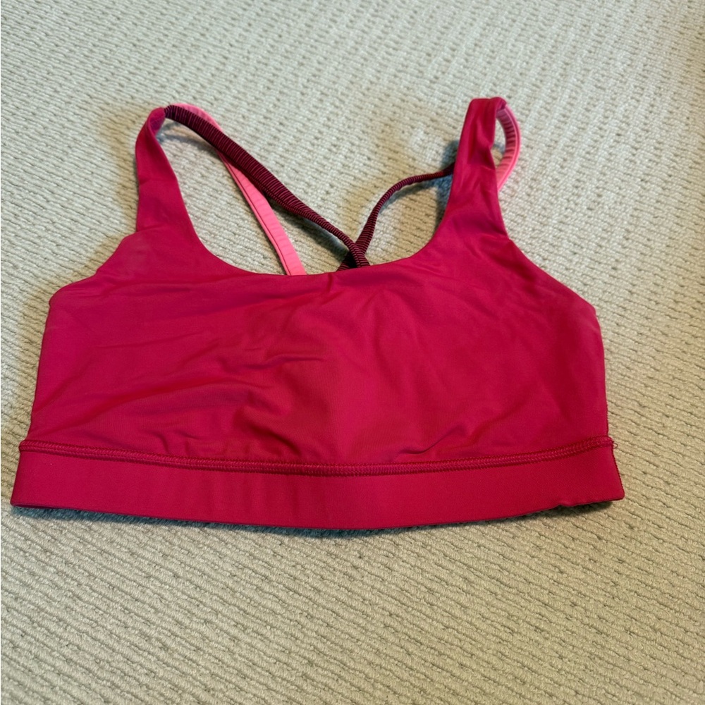 lululemon athletica Fuchsia Sports Bra